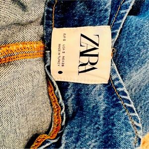 Zara size small Trendy Wide Leg Overalls